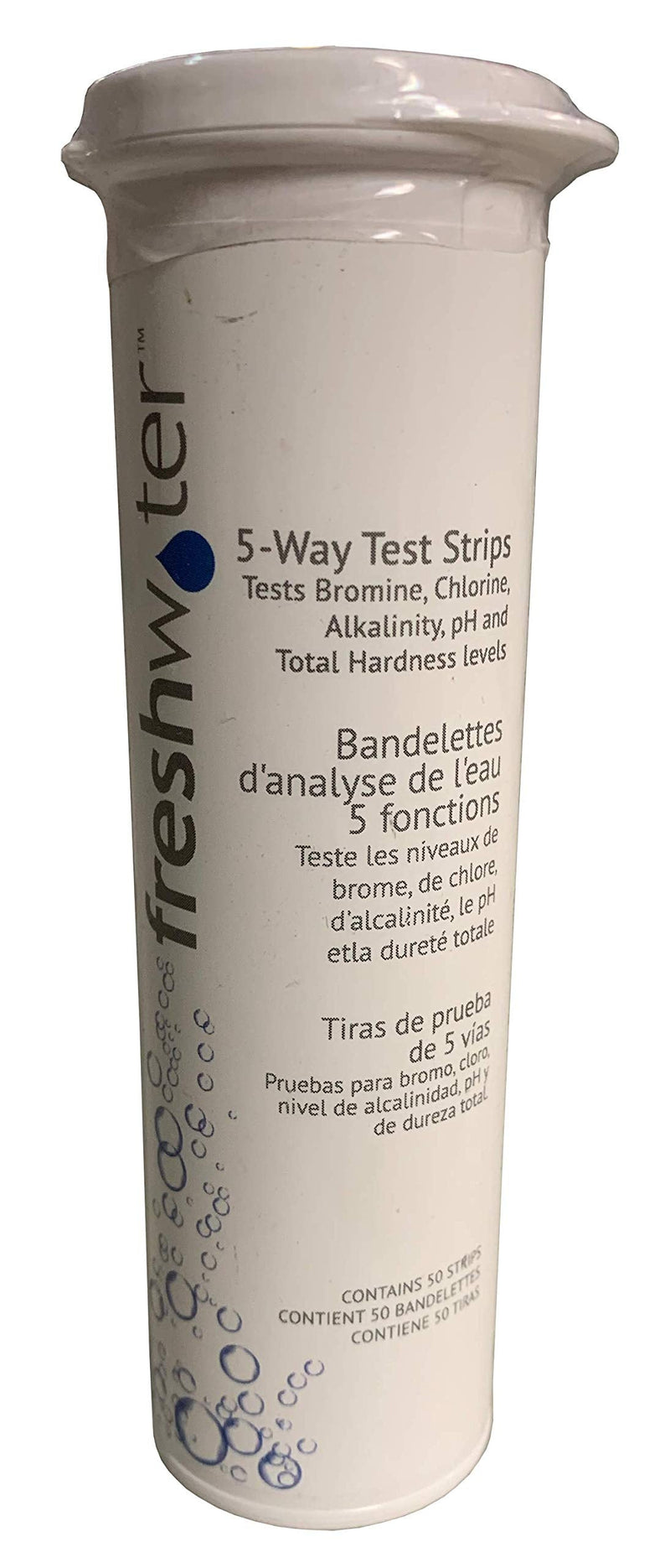 [Australia - AusPower] - FreshWater Hot Spring Spas Portable 5 Way Test Strips 80090 