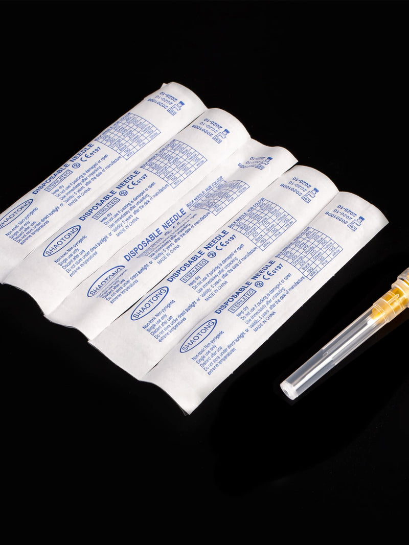 [Australia - AusPower] - Disposable sterile needles 100Pack (25G-1IN) 25G-1IN 