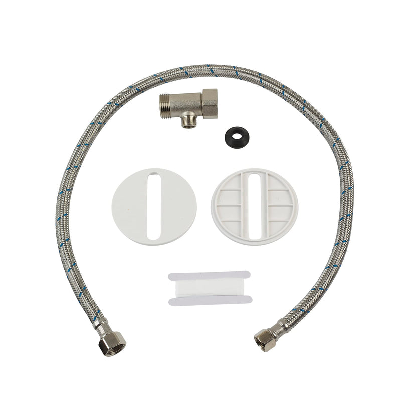 Brondell WS-11 Rinslet Single Nozzle Bidet Attachment, White