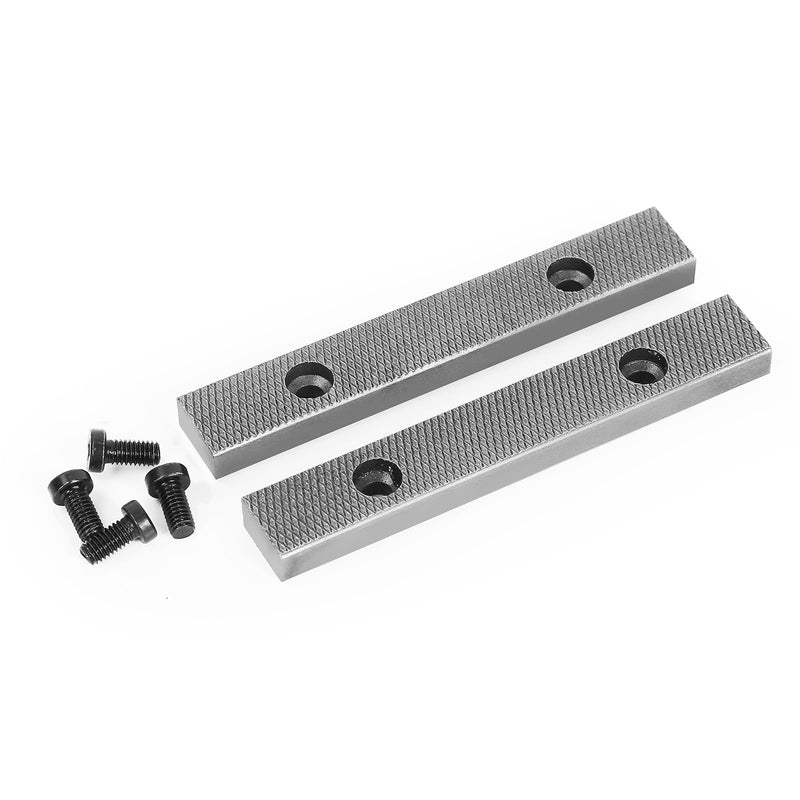 [Australia - AusPower] - Forward 6 Inch Replacement Steel Jaw Plates (1 Pair) and Screws for DT150B Multipurpose Vise 6 Inch-DT150B 