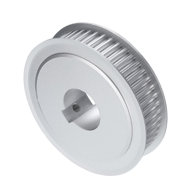 [Australia - AusPower] - uxcell 5M-50T-1B Timing Belt Pulley 1" Bore, 50 Teeth Aluminum Alloy Synchronous Wheel with Keyway, Pitch 5mm Tooth for 15mm Width Belt 