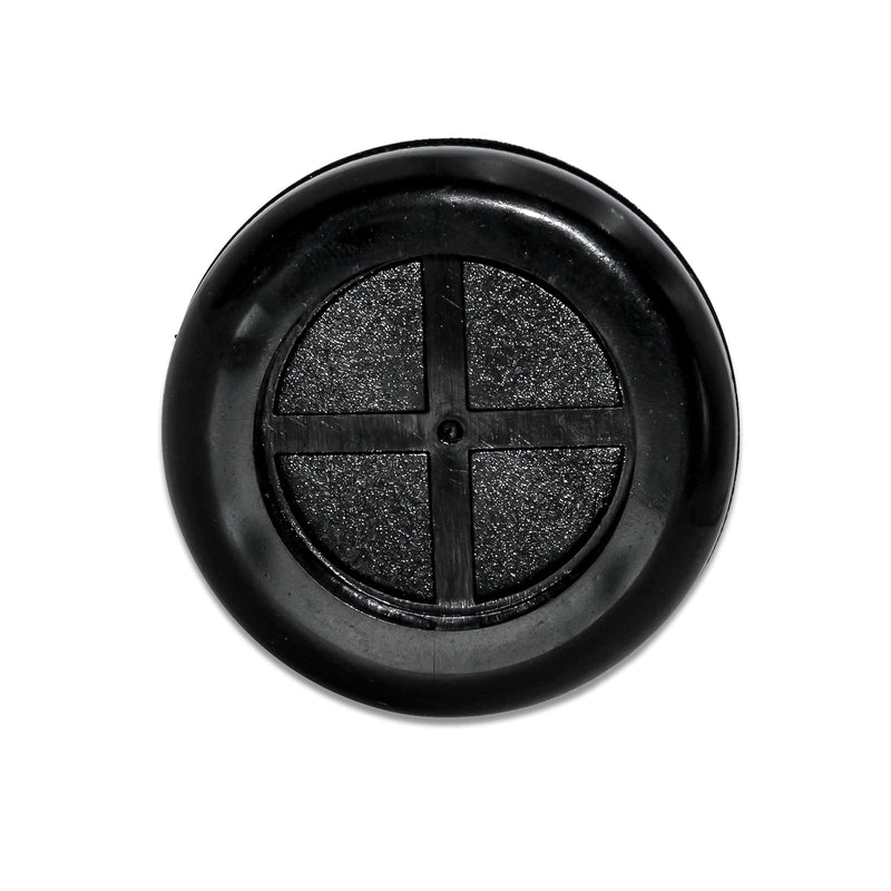 Flyshop 4-Pack Round Double-Sided Black 30 mm 1-3/16" Rubber Grommet, 25 mm 1" ID, Hole Grommet Synthetic Rubber Grommets Wire Protection 1-3/16" (30mm) Drill Hole