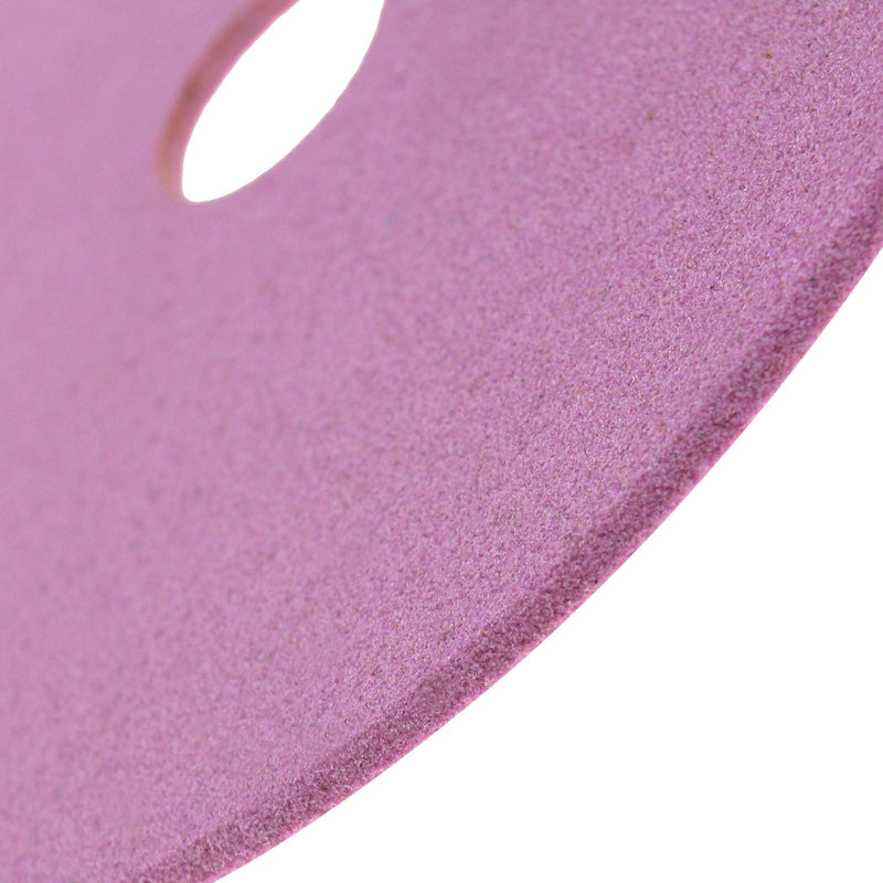 Corundum Sanding Discs 145mm Diameter 22.3mm Bore 3.2mm Thickness for Chainsaw Sharpener Pack of 2