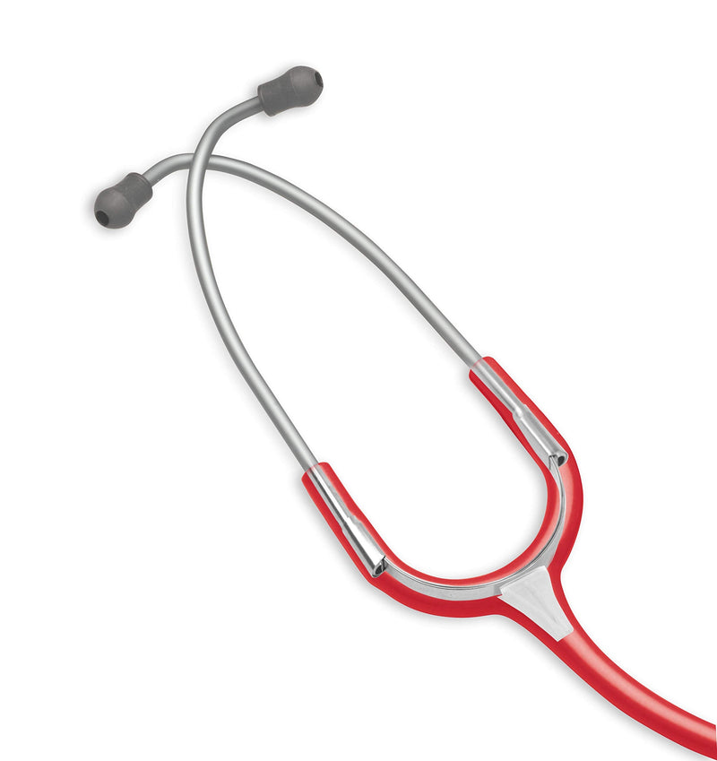 [Australia - AusPower] - ADC Adscope Lite 619 Ultra Lightweight Clinician Stethoscope with Tunable AFD Technology, Red 