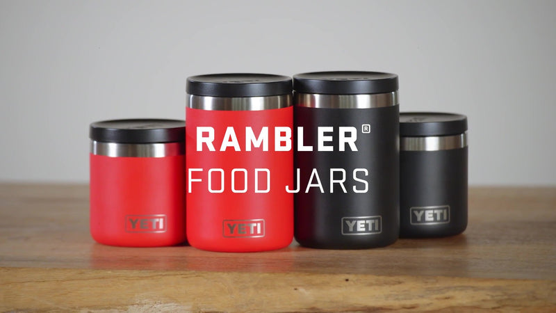 YETI Rambler 16 oz Food Jar, Vacuum Insulated, Stainless Steel, With Airtight Lid, Navy