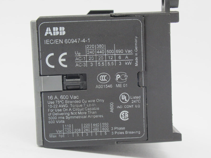 [Australia - AusPower] - ABB B7-30-10-01 MINI CONTR.W/24V COIL 