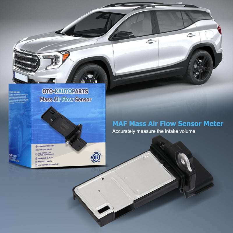 OTO-K Mass Air Flow Sensor MAF Compatible with Chevy Equinox Malibu GMC Terrain 2016 2017 2018 2019 2020 2021 2022 1.5L 4L,Replaces # 23366103