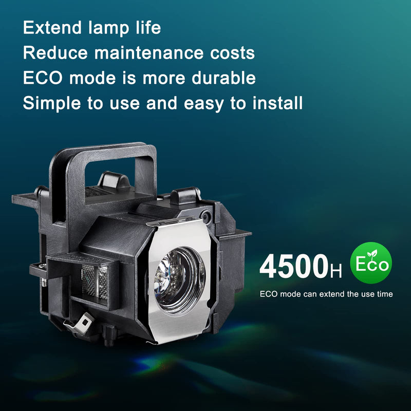 [Australia - AusPower] - YOSUN Replacement lamp for epson-elplp49-v13h010l49 Powerlite Home Cinema 8350 8345 8500ub 8700ub 8100 6100 6500ub Replacement Projector lamp Bulb, with Housing ELP49 