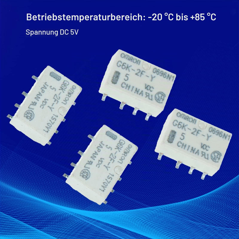 Relay Module DC 5V, 5 Pieces 1A Signal Relay Mini Power Relay 1 Channel Relay Module for Electronic Components for Omron Relay