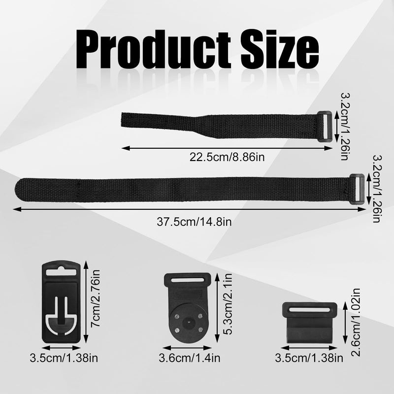 [Australia - AusPower] - Magnetic Hanging Strap Kit, Magnet Meter Hanger Kit Includes 2 Hanging Straps 2 Clips and 1 Magnetic Hanger Holder Compatible with Fluke Digital Multimeter 