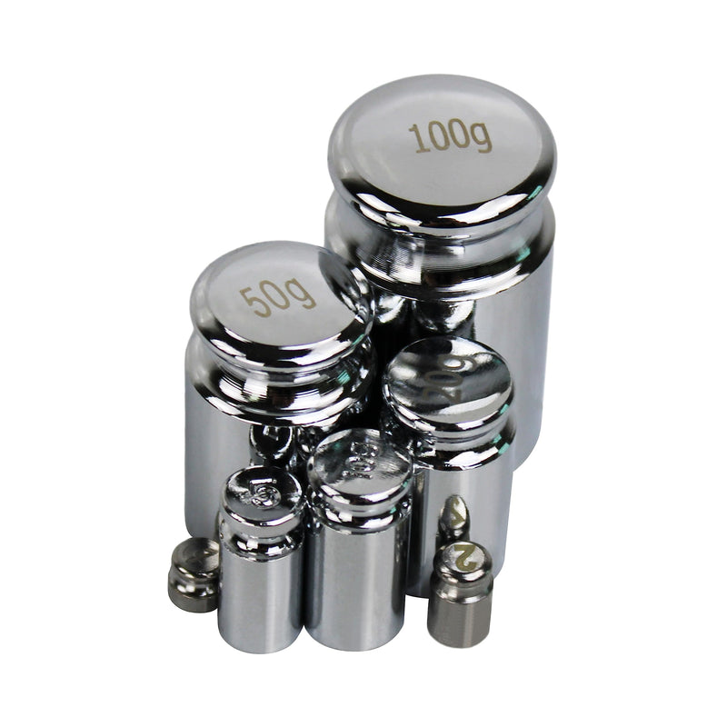 [Australia - AusPower] - TEXALAN(R) Calibration Weight Set - 1g 2g 5g 10g 20g 50g 100g with Tweezer for Accurate Measurements M2 Class 7pcs set with a tweezer 