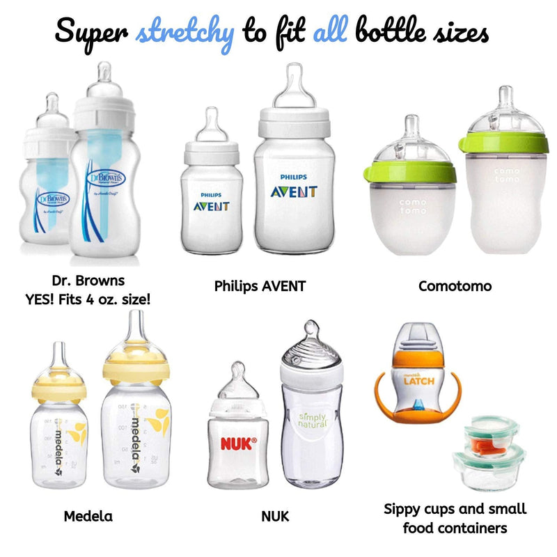 Pumpkin Doodle The Original Write and Reuse Baby Bottle Labels for Daycare Standard Multi