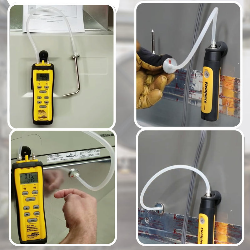 [Australia - AusPower] - Static Pressure Probes Compatible with ASP2 Fieldpiece Manometers AMIN2,ADMN2,SDMN5 for HVAC Technician Testing (2 Pack) 