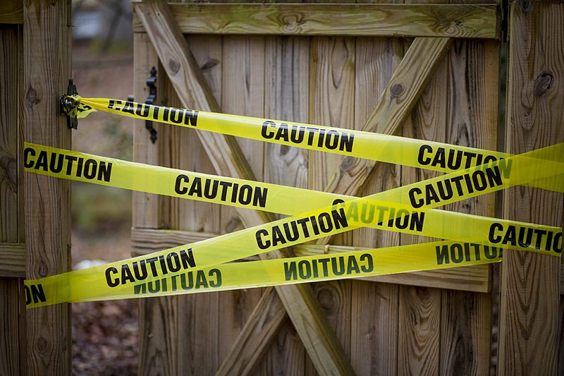 Caution No Parking Tape & 2 Pack of Caution Tape 3 inch x 1000 feet • Tear Resistant Design.