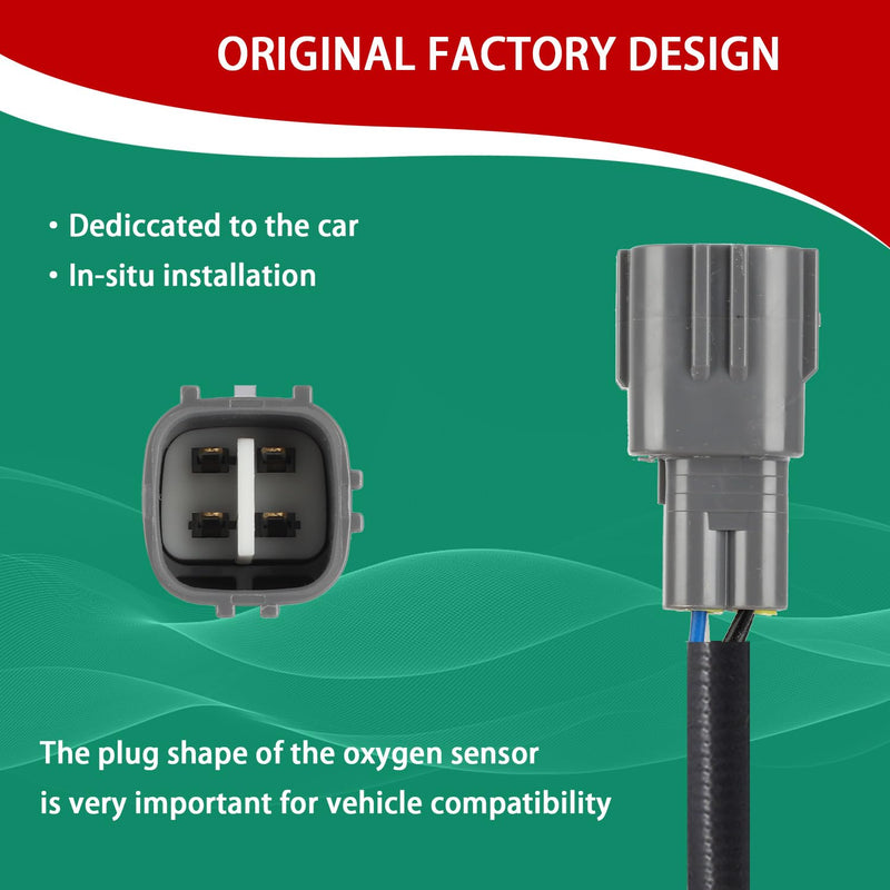 234-4622 Downstream O2 Oxygen Sensor (Set of 1) Heated Air Fuel Ratio Compatible with Toyota Camry Avalon Sienna 4Runner RAV4 Solara Matrix Lexus ES300 Pontiac Vibe for 250-24360 234-4622 1 PCS