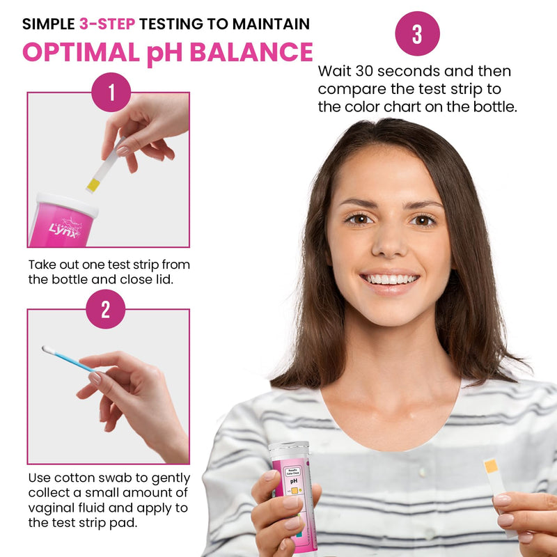 [Australia - AusPower] - Vaginal pH Test Strips for Women - [50ct] BV Test Strips for Feminine Care & pH Balance – UTI Strips Tests for Women, UTI Test Kit for Vaginal Health and Yeast Infection Test 