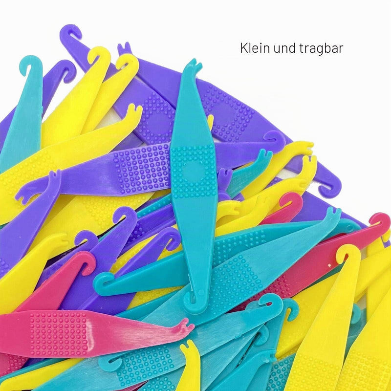 Disposable Plastic Orthodontics Elastic Bands for Braces Approx 30 Pieces Multicolor Pack of 30