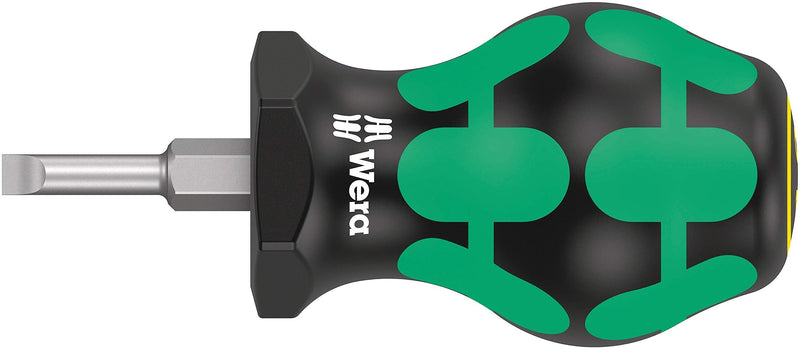 Wera 05008870001 Stubby Set 1 Screwdriver Set, 5 Pieces,Green