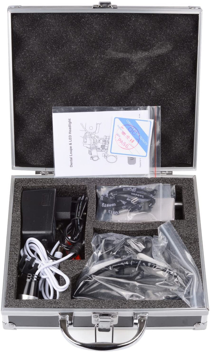 [Australia - AusPower] - ?Dental Loupes ? 2.5X420mm Portable Dental Surgical Medical Binocular Magnifying Glasses 