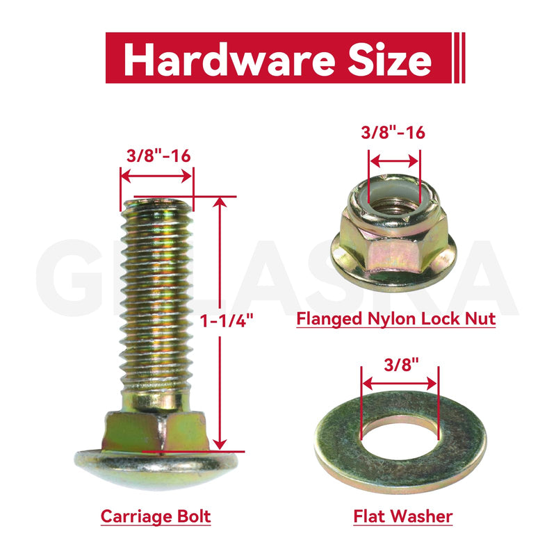 [Australia - AusPower] - GELASKA 139245 Idler Pulley Replaces 532139245 Pulley Idler Craftsman 127783, 532127783, Craftsman Idler Pulley 139245, 123766X, 532106298 for Husqvarna GT160, GT190, GT200, GT2500 Mowers 1 Pack 