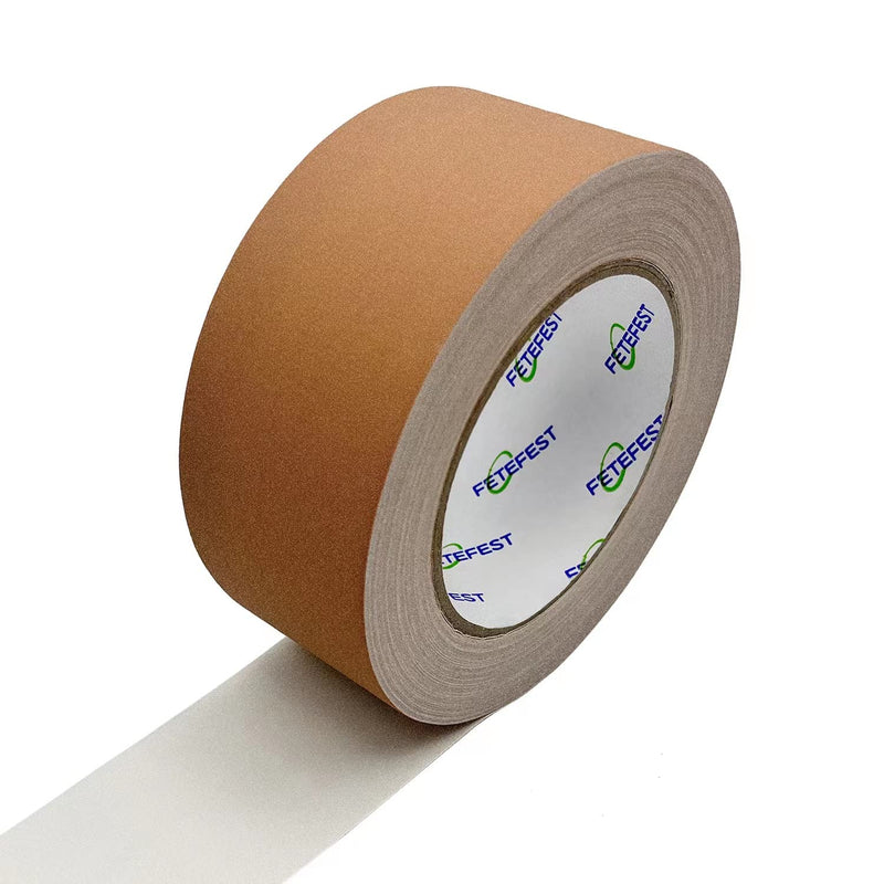 Gaffers Tape Brown Heavy Duty, 2" by 30 Yards, Professional Grade Gaffer Tape, Non-Reflective, No Residue, Hand Tear, Self-Adhesive, Multiple Purposes (Brown 2 inches x 30 Yards) 2" Brown (1 Roll)