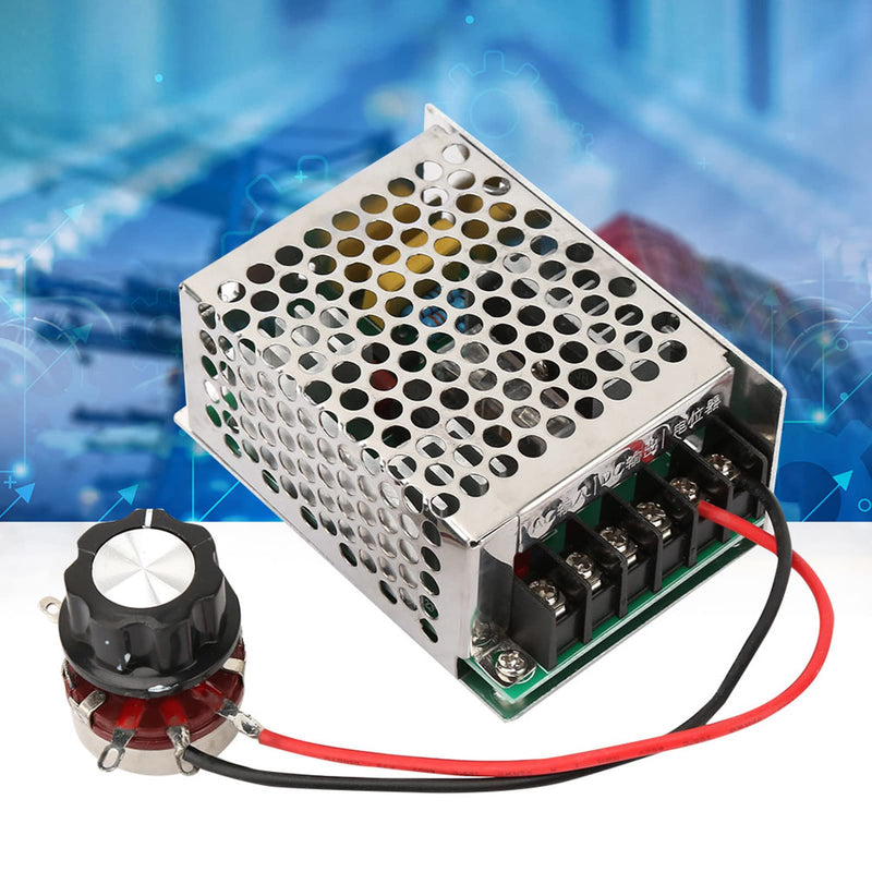 [Australia - AusPower] - Regulator Motor 4KW DC Regulator Bridge Rectifier with Capacitor, 220V DC Motor Speed Controller DC Motor Control 2000W Single Phase Motor Controller 