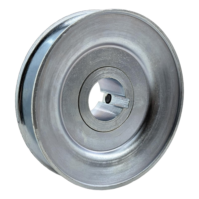 [Australia - AusPower] - AB400-1 Single Groove Web Sheaves,v Belt Pulley 4" OD 1 inch bore,Motor Pulley Carbon Steel for A B 5L 4L V-Belts 