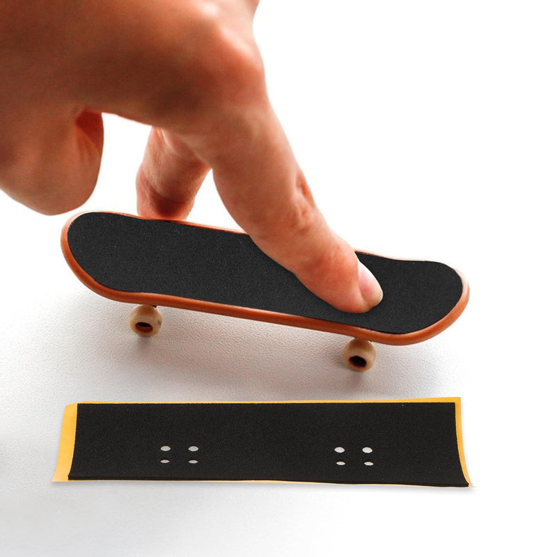 SUPVOX Finger Skateboards Tape 12 Pack Mini Skateboard Grip Tape Replacement with Strong Adhesive for Fingerboard Parts and Tiny Skateboards Accessories 4.33X1.49In