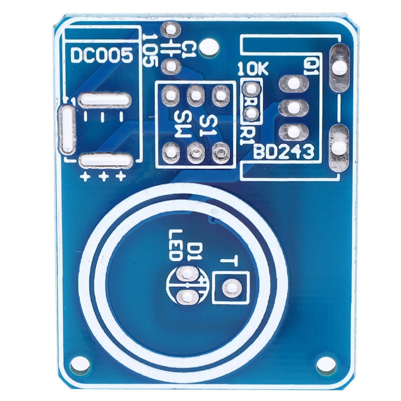 [Australia - AusPower] - Coil Kit Mini Coil LED LED Spark Plug Module DIY Electronics Kit DC12V (Kit) 