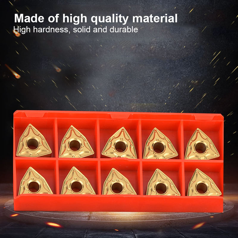 [Australia - AusPower] - 10pcs Carbide Insert Blade, wnmg 431 carbide insert CNC Lathe Inserts Replacement for Lather Turning Tool Holder Machining 
