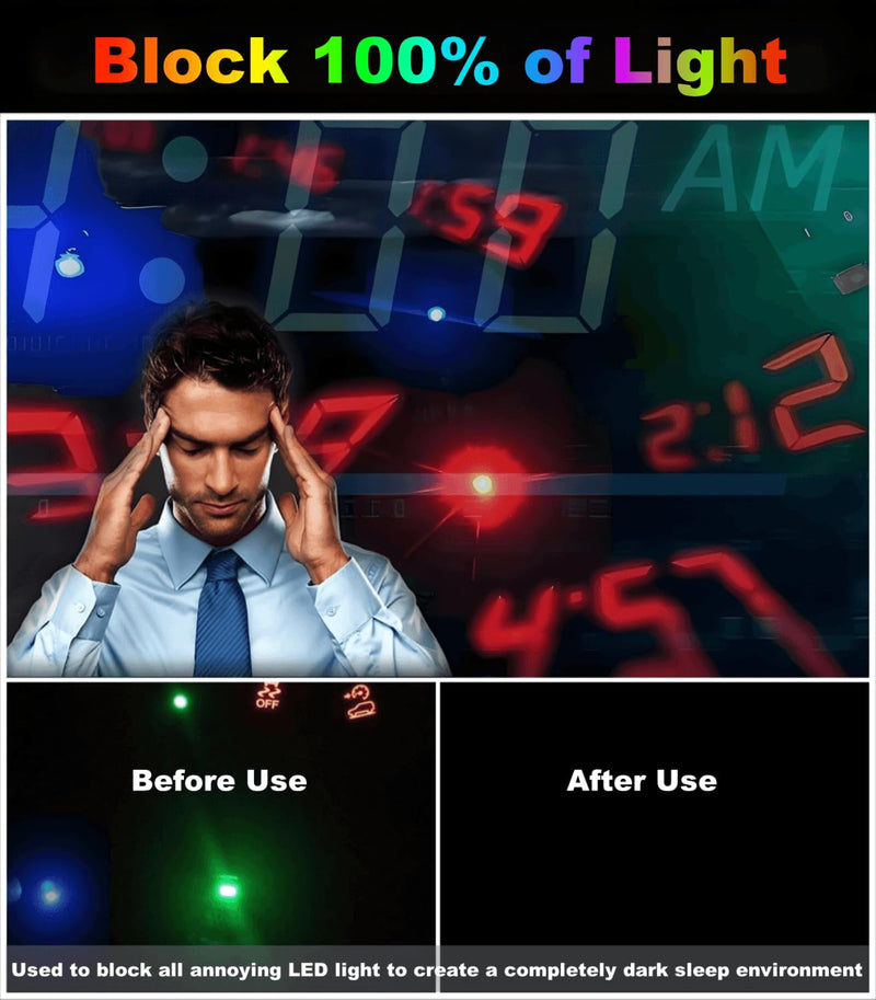 [Australia - AusPower] - Blackout Tape 2inch x 66 Feet Light Blocking Sticker 100% Full Black Out Masking Tape for Electronics, Cover LED Indicator, Shielding Glare, Window Shading, Lamp Strips Shade, Backlight Sheet Dimming 2inch Blackout Tape Blocking 100% of Light 