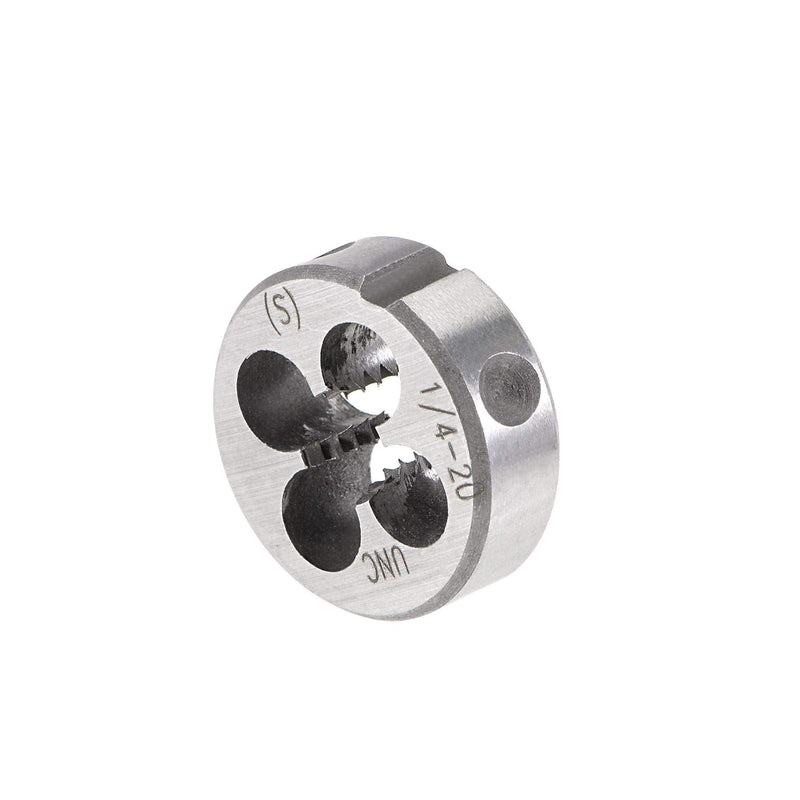 [Australia - AusPower] - sourcing map 1/4"-20 UNC Tap and Die Set, HSS Machine Tap with Round Tap, Right Hand 