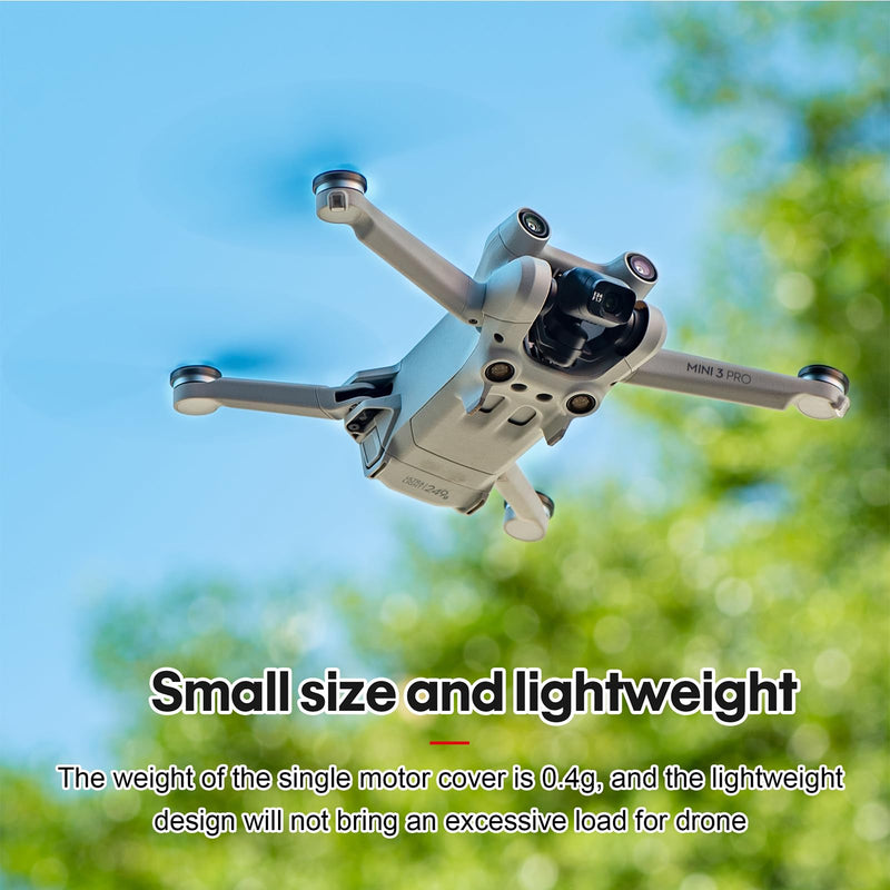 [Australia - AusPower] - for DJI Mini 4 Pro Motor Protective Caps Covers, 8pcs Drone Motor Dust Covers Case Mounts for DJI Mini 4 Pro Accessories for DJI Mini 3 Pro Accessories 