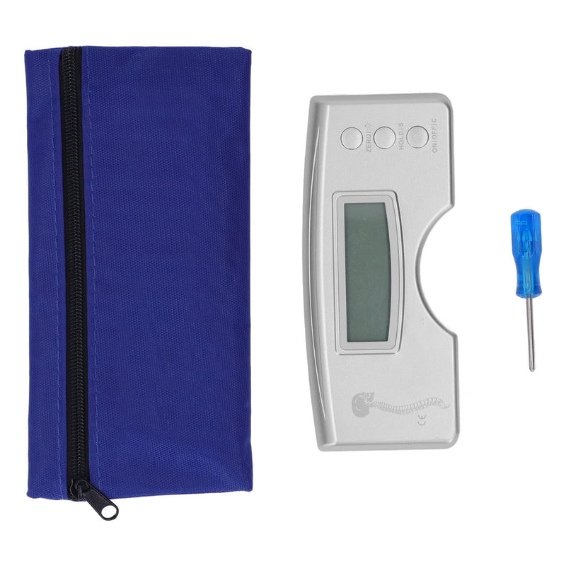 [Australia - AusPower] - Scoliosis Meter with Digital Display, Electronic Scoliosis Detector of Human Spine 0-30 Degrees, Battery Operated with Storage Bag, for Domestic or 