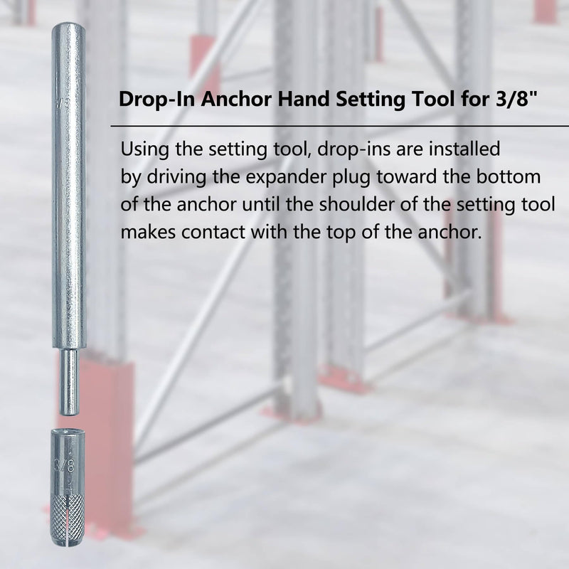 [Australia - AusPower] - Bueyfolt Drop-in Anchor Hand Setting Tool for 3/8" 