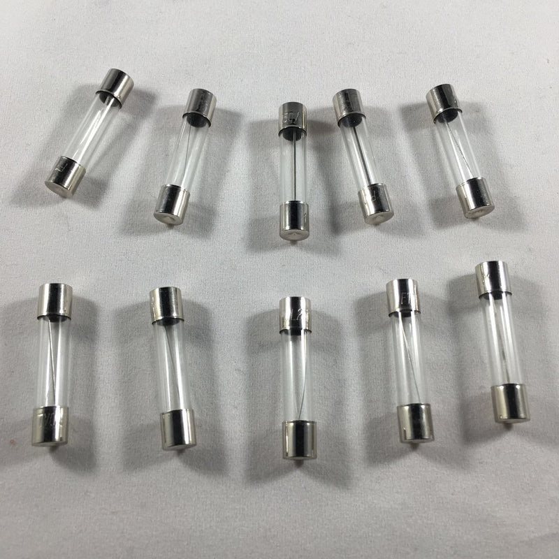 [Australia - AusPower] - 10Pcs F30AL250V 6X30MM 30A Fast Blow Fuse 30 Amp 250V F30AL Glass Fuse Fast-Acting Fuse (1/4" x 1-1/4") 