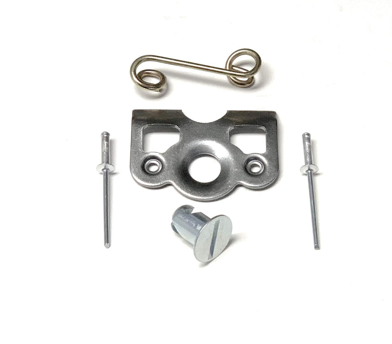 [Australia - AusPower] - UTVDistribution 1/4 Turn Quick Release Steel Slot Head Dzus Button with Springs and Dimpled Tabs (10) 
