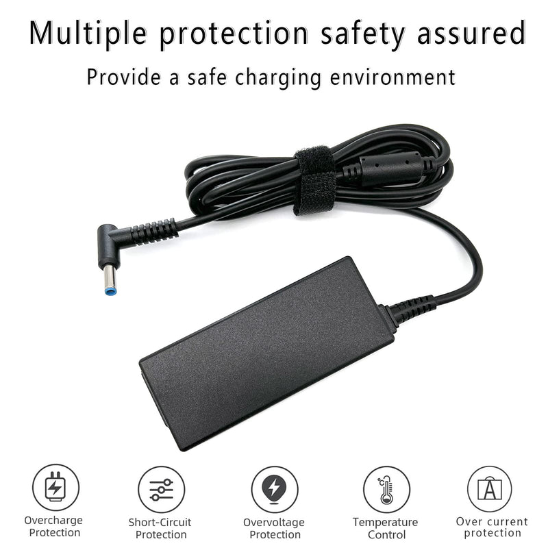 [Australia - AusPower] - 45W 19.5V 2.31A for HP Laptop Charger Blue Tip, HP Pavilion x360 11 13 15, Zbook 14u G4 G5 15u 15 G3, 15-f111dx 15-f211wm 15-f233wm 15-f278nr 15-r052nr 15-r132wm with Power Cord 45W hp laptop charger 