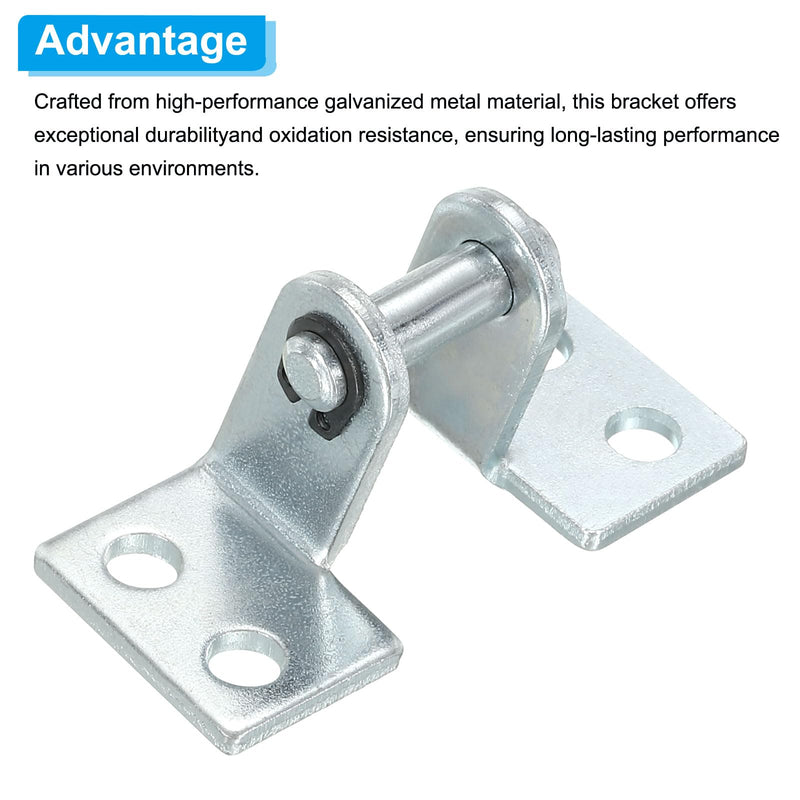 [Australia - AusPower] - PATIKIL Industrial Pneumatic Cylinder Mounting Bracket, 6 Pack Silver Metal Universal Mount for 16mm Cylinder Dia. 