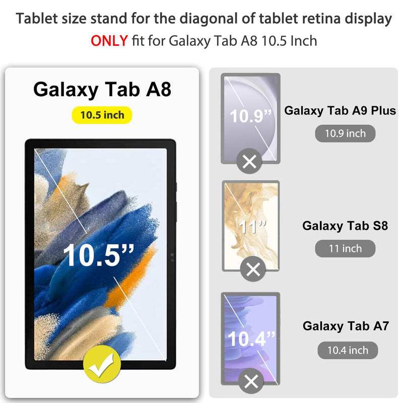 [Australia - AusPower] - SPARIN 3 Pack Screen protector for Samsung Galaxy Tab A8 10.5 Inch, Tempered Glass Screen Protector for Galaxy Tablet A8 2022, Anti-Scratch Galaxy Tab A8 10.5" 
