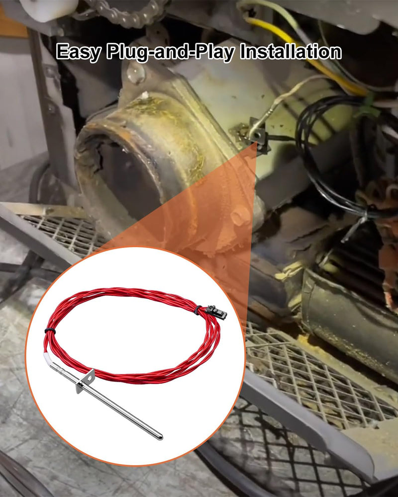 [Australia - AusPower] - 3-20-00844 Red ESP Thermistor Probe Fit for Harman Absolute 43 63 Accentra 52i Allure DVC500 HF60 P35i P38 P43 P61 P61A P68 PC45 PB105 PF100 PF120 XXV, Fit for Heatilator BA100 BH105 BH60 BIO-120 