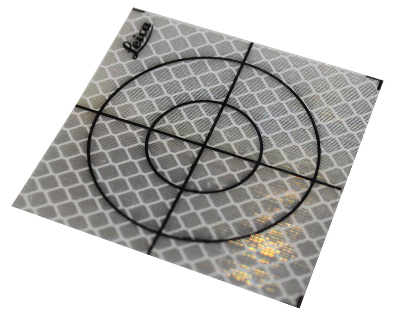 Reflective Tape Survey Targets (20pcs 60X60mm, White) 20pcs 60X60mm