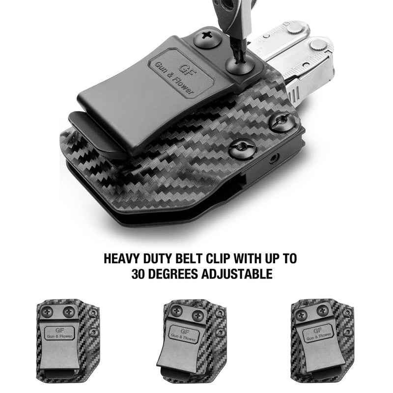 Carbon Fiber Multitool Sheath for LEATHERMAN Wave & Wave Plus, Fits for LEATHERMAN Wave & Wave Plus Sheath Pouch Case Holster, Multi-Tool Not Included CARBON FIBER