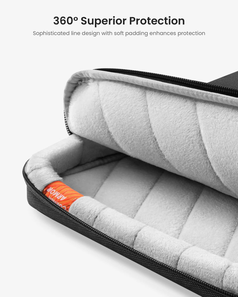 [Australia - AusPower] - tomtoc 360 Protective Laptop Case for 16-inch MacBook Pro M3/M2/M1 Pro/Max A2991 A2780 A2485 A2141 2023-2019, Water-Resistant Laptop Sleeve Bag for Dell XPS 16 Plus, The New Razer Blade 16 Black 16-inch for MacBook Pro 