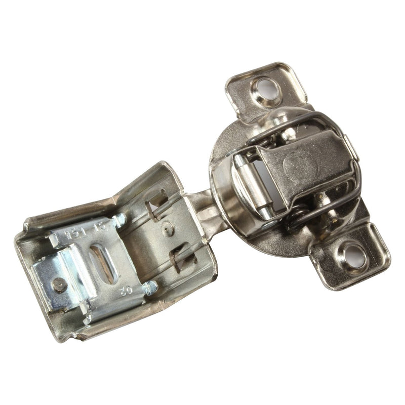 10 Pack Rok Hardware Grass TEC 864 108 Degree 1-1/2" Overlay Self Close Screw On Compact Cabinet Hinge 04499-15 3-Way Adjustment 45mm Boring Pattern