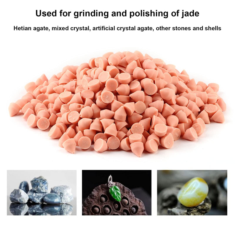 Stone Tumbling Ceramic Filler 890g Stone Tumbling Filler Ceramic Triangle Abrasive for Use When Vibrating or Rotating