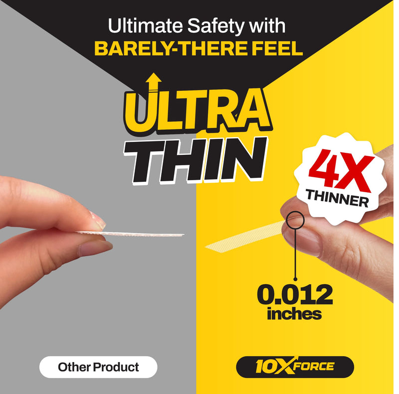 [Made in Korea] Ultra-Thin Bathtub Non Slip Stickers - Diamond Grip Non Slip Bathtub Stickers with Strong Adhesive for Elderly and Safety Use (20) 20