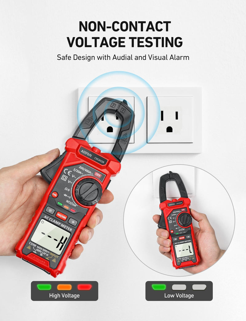 [Australia - AusPower] - AstroAI Digital Clamp Meter 2000 Counts and AM33B 2000 Counts Multimeter 