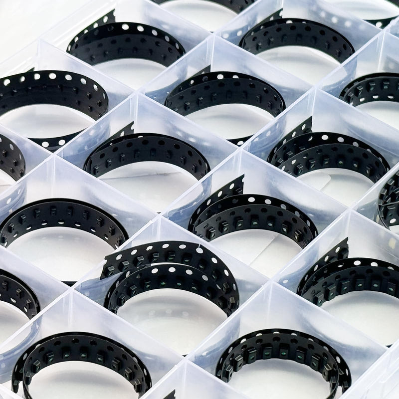 [Australia - AusPower] - 24 Values 1200PCS 0603 0805 1206 SMD LED Diode Lights Assorted Kit,Super Bright Lighting Bulb Lamps,Electronics Components Light,Emitting Diodes,Yellow, red, Blue, Green, White, Orange 24 Values 1200PCS 