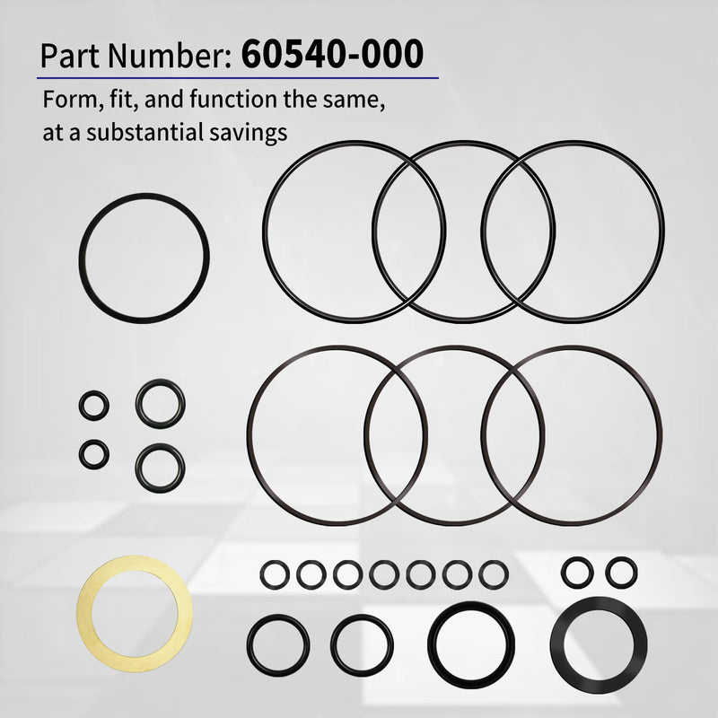 [Australia - AusPower] - 60540-000 Hydraulic Motor Seal Kit for Char-Lynn 60540 / Eaton A & H Series 008 009 Design 